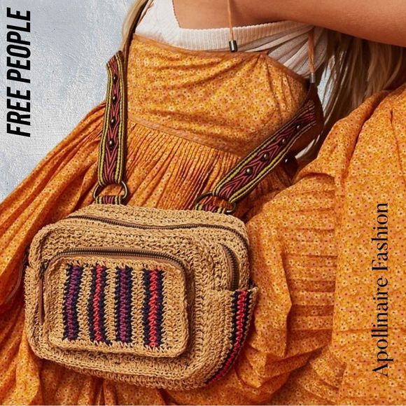 Free People Handbags - FREE PEOPLE CICI SHOULDER BAG NEW IN TAN